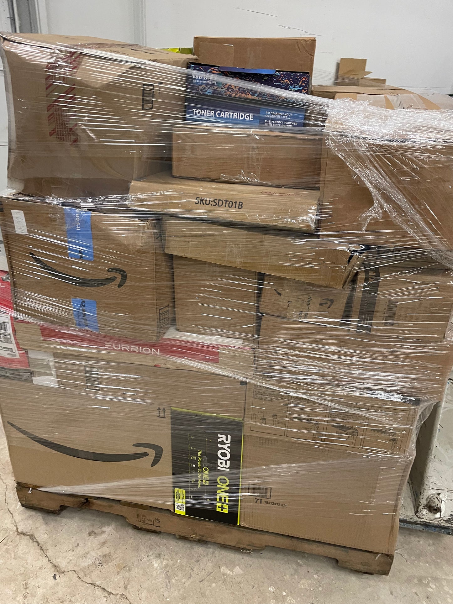 Amazon Return Pallet